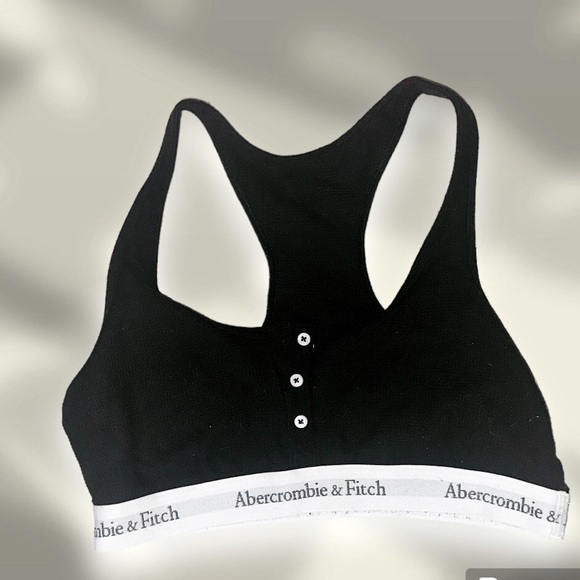 Abercrombie & Fitch Waffle Knit Lounge Bra - Picture 6 of 11